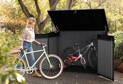 Cortina Mega Graphite Medium Storage Shed - Keter US