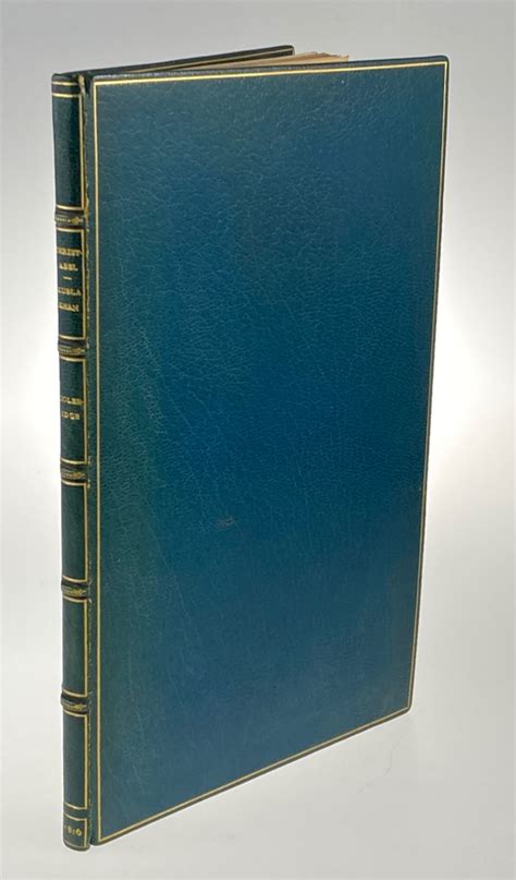 Coleridge Samuel Taylor First Edition Bound By Sangorski And