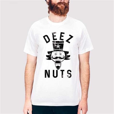 Deez Nuts Shirt Funny Christmas Nutcracker T Shirt Mens Deez Nuts