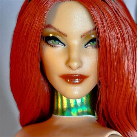 Ooak Custom Dc Poison Ivy Barbie Doll On Mercari Barbie Dolls Barbie