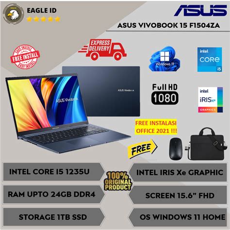 Jual Laptop Murah Asus Vivobook F Za Intel Core I U Ram Gb