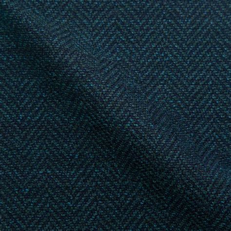 Laine Stretch Chevrons Bleu Canard Zignone Shop Jamaisvulgaire