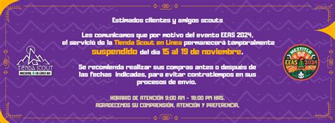 TIENDA SCOUT EN LÍNEA SCOUTS DE MÉXICO