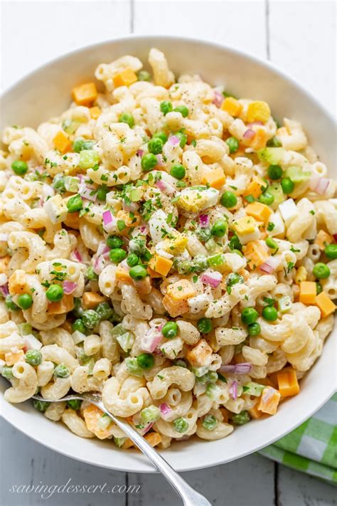 Southern Macaroni Salad Recipe Saving Room For Dessert