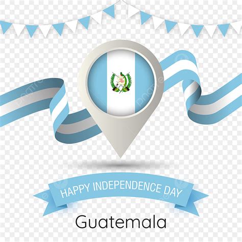 Guatemala El Día De La Independencia Con Estilizada Ilustración Country