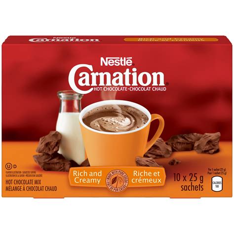 CARNATION Hot Chocolate Rich Carton