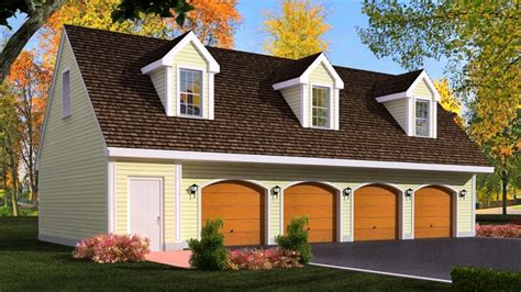 Detached Garage Plans with Loft (2405)