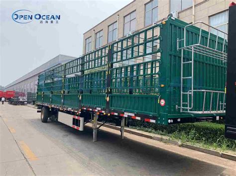 Axle Fuwa Bpw Axles Heavy Duty Fence Cargo Semi Trailer China Fence