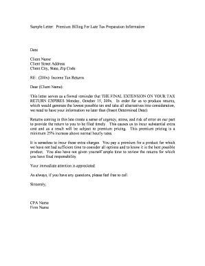 Sample Client Letter The Document Template