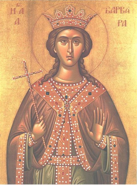 Life Of The Holy Great Martyr Barbara Mystagogy Resource Center