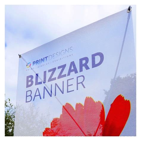 Blizzard Banner Stand Printdesigns Banner Stands Outdoor Banners