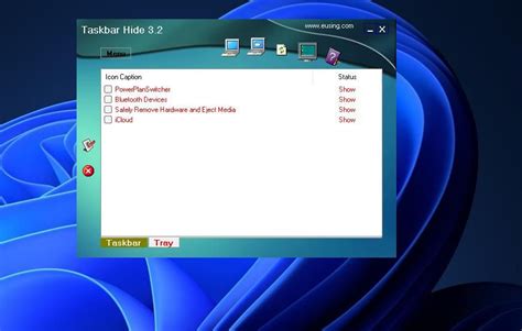 how to hide open apps on taskbar windows 11