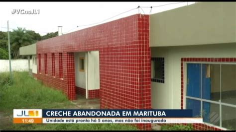 Prédio de nova creche em Marituba está abandonado Pará G1