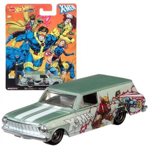Hot Wheels Chevy Nova Delivery Car X Men Premium Rider Mattel Unit Ralphs