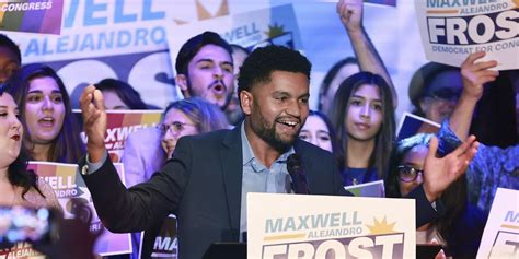 Maxwell Frost Becomes First Gen Z Winner Of House Seat