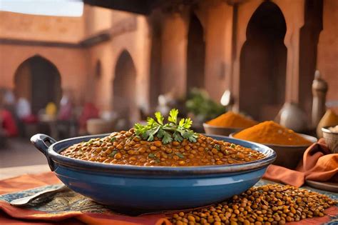 Easy Moroccan Spiced Lentils Recipe