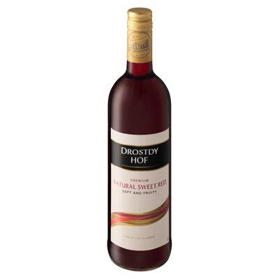 Drostdy Hof Natural Sweet Red 750ml X 12 PnP