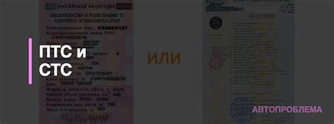 ПТС (Паспорт Транспортного Средства)