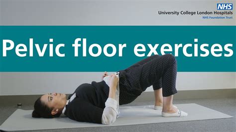 Pelvic Floor Exercises Nhs Inform