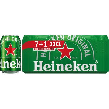 Heineken Premium Pilsener Bier Blik 7 1 X 33cl Bestellen Bier En