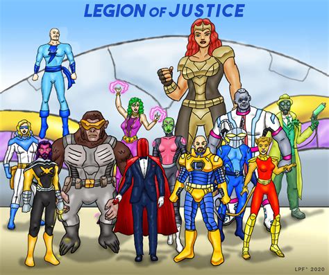 Dc Alterverses Universe 3 Legion Of Justice By Luizpratta On Deviantart