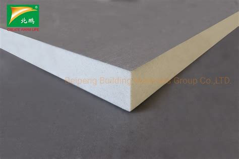 Beipeng Supply Pu Polyurethane Sheet Exterior Wall Insulation