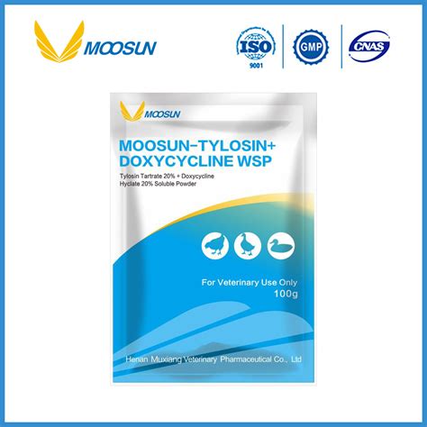 Veterinary Medicine 2020 Tylosin Tartrate And Doxycycline Hcl Water