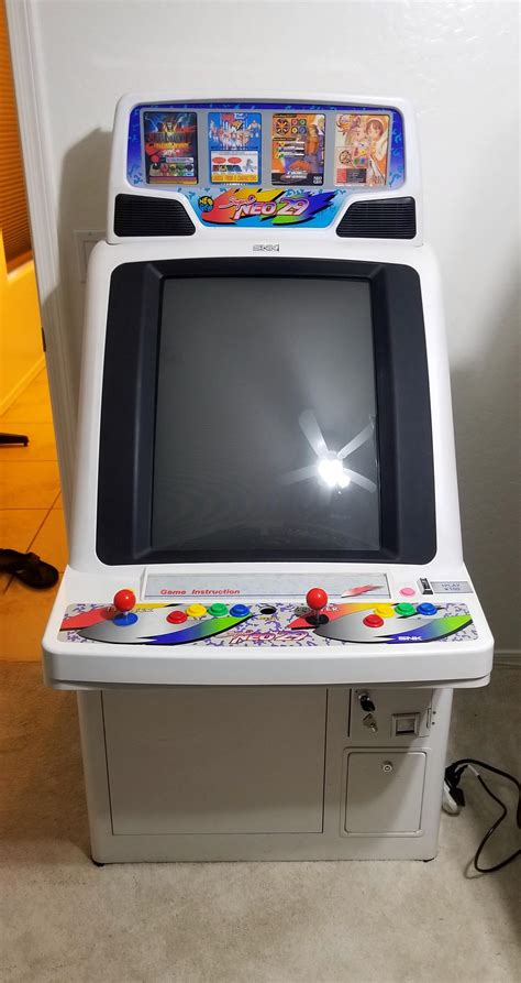 Latest Pick Up A Super Neo 29 Candy Cab Arcade Machine It S Set Up In Tate Mode For Shoot Em