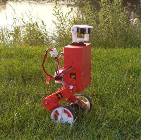 A Self Balancing Robot With Legs Inspired By Boston Dynamics Handle Raspberrypi Piday