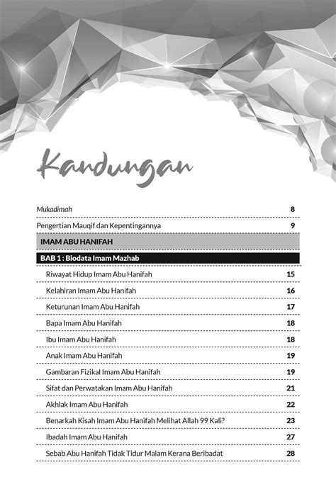 Promobiografi 4 Imam Mazhab Pustaka Cahaya Kasturi