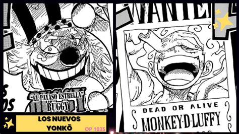 ONE PIECE 1053 LUFFY Y BUGGY Los Nuevos YONKO YouTube