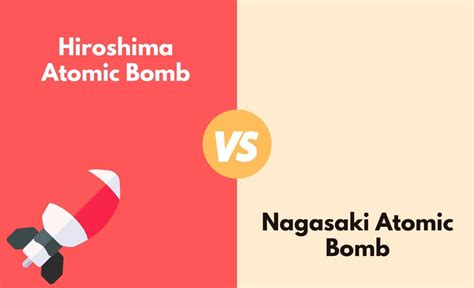 Hiroshima Atomic Bomb Vs Nagasaki Atomic Bomb Whats The Difference