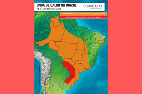 Apesar da chuva Cuiabá foi a 2ª capital mais quente nesta segunda feira