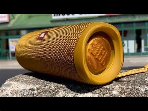 JBL FLIP 5 GG || YELLOW 🔥 || BASS TEST comp. || Vol. 100 !!! - YouTube