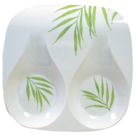 Corelle Coordinates By Reston Lloyd Melamine Double Spoon Rest Bamboo Leaf Pricepulse