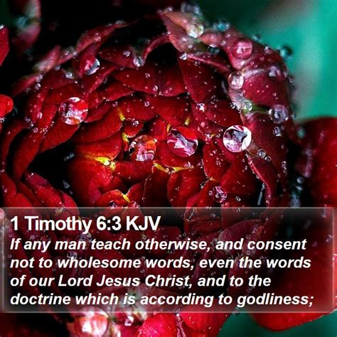 1 Timothy 6 3 Kjv Bible Verse Images