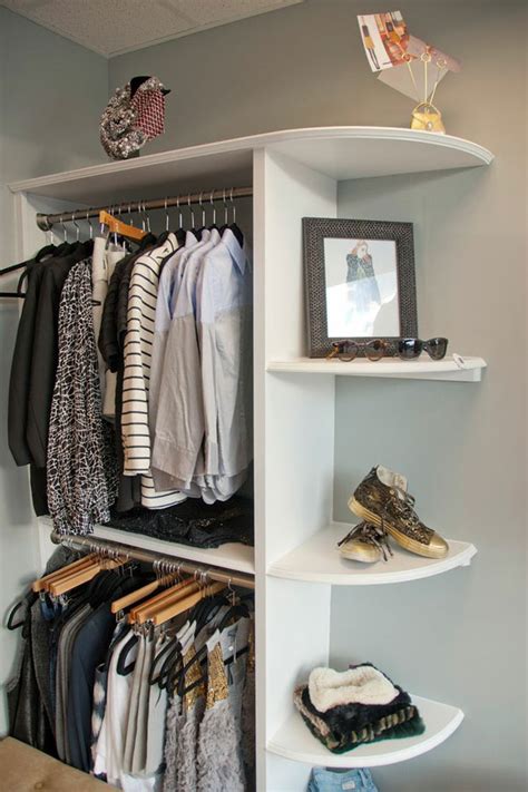 Brilliant Ways To Create A Diy Corner Closet