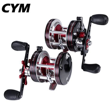 Full Metal Drum Reel 5 3 1 Trolling Fishing Reel Saltwater Round Bait