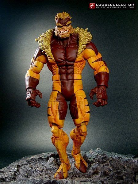 Sabretooth 90 S Costume Custom Action Figure Custom Action Figures