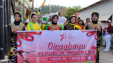 Pawai Pembangunan Dan Budaya Kelurahan Simpang Tiga Kecamatan Loa Janan