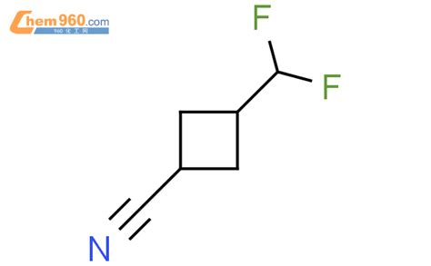 2680539 33 5 1r 3r 3 difluoromethyl cyclobutane 1 carbonitrile化学式结构