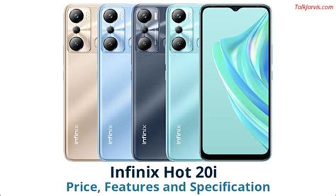 Infinix Hot 20i Price Features And Specifications
