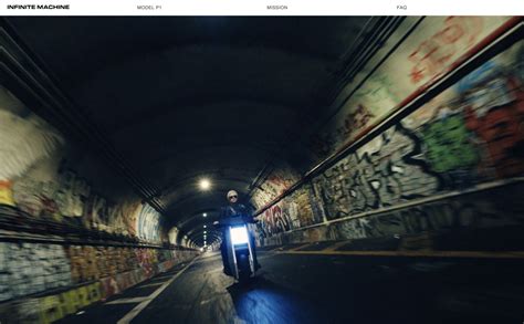 Siteinspire Infinite Machine