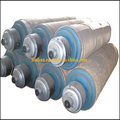 Paper Mill Jumbo Blind Drill Rubber Press Roller China Jumbo Press