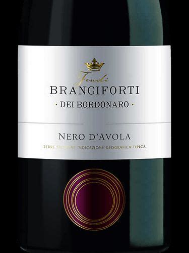 Firriato Feudi Di Bordonaro Nero D Avola Sicilia Branciforti