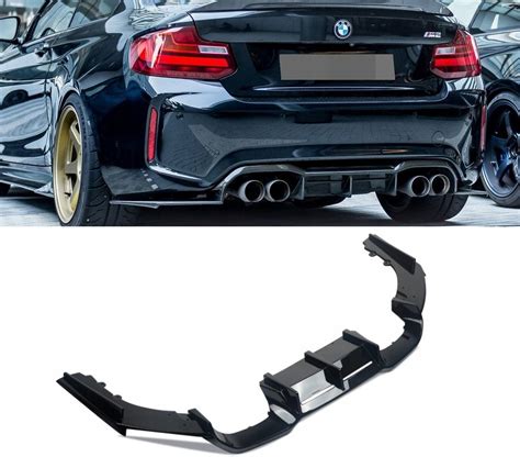 Dyfuzor spoiler dokładka BMW F87 M2 CZARNY POŁYSK JTDBMWS2BMFM2 za 650