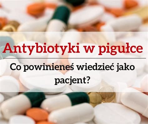 Antybiotyki W Pigu Ce Co Powiniene Wiedzie Jako Pacjent Aeger Pl