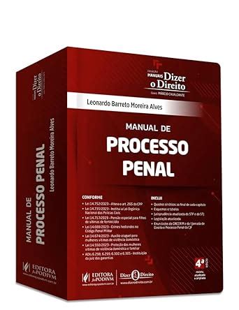 Manual De Processo Penal Amazon Br