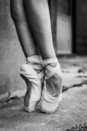 Ballet Dancer Black And White Photography