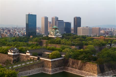 大阪歴史博物館からの夕景（大阪城andobp） 大阪 At Night ブログ